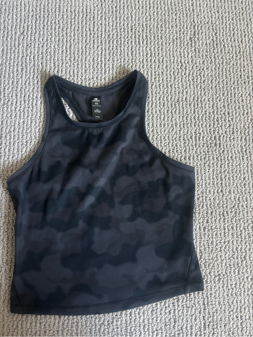 90 Degree By Reflex Black Racerback Tank Top